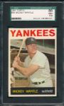 1964 Topps #50 Mickey Mantle SGC 86