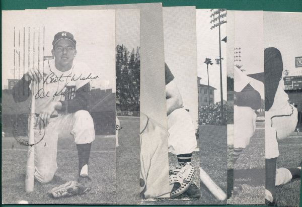 1960s Lot of (50) Postcards & Team Issued Photos W/ HOFers