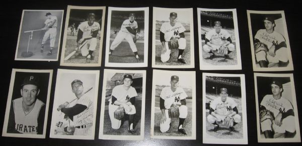 1960s Lot of (50) Postcards & Team Issued Photos W/ HOFers