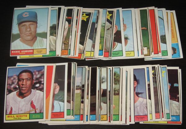 1961 Topps 109 Card Lot W/Brooks Robinson *Crease Free*