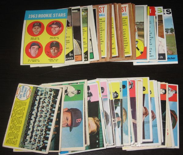 1957-65 Topps 143 Card Lot W/1961 Maris