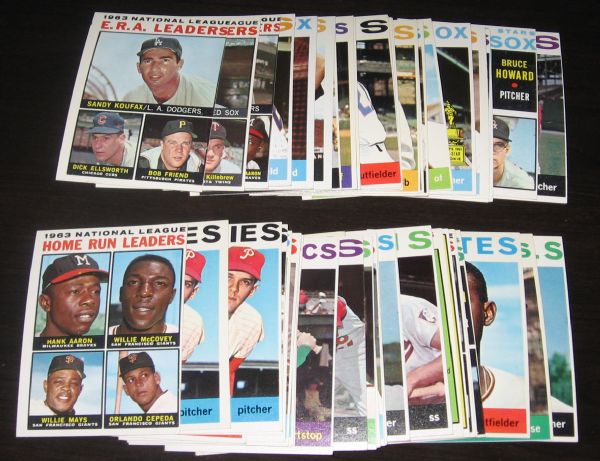 1957-65 Topps 143 Card Lot W/1961 Maris