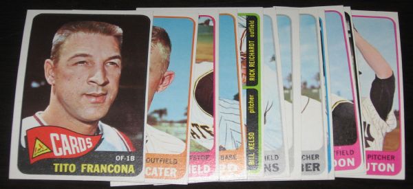 1957-65 Topps 143 Card Lot W/1961 Maris