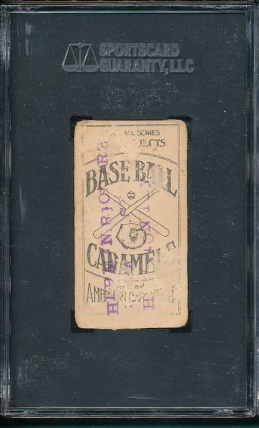 1909-11 E90-1 Philadelphia Phillies American Caramel (2) Card SGC Graded Lot