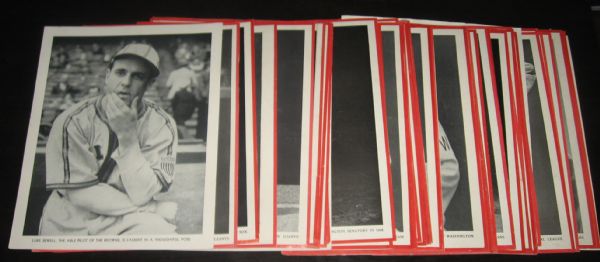1930s Baseball Magazine Photo Lot (89) W/HOFers, Dean