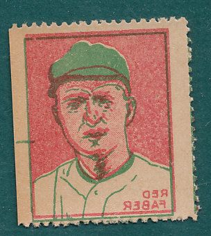 1923 German Baseball Stamps (3) Wheat, Faber & Scott