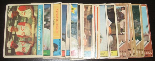 1950s-70s baseball grab bag (200) Lot