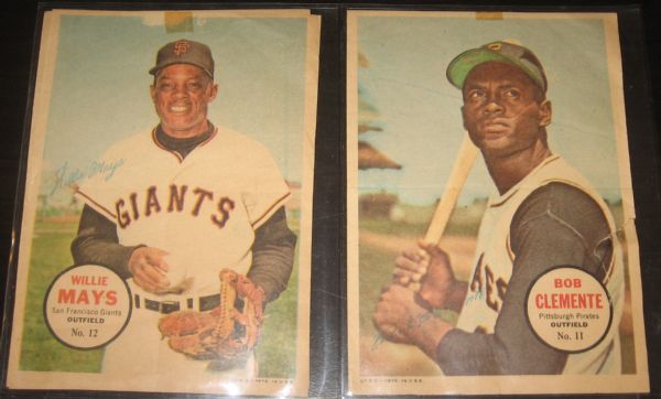 1967 Topps Posters Near set (30/32) plus 9 extras