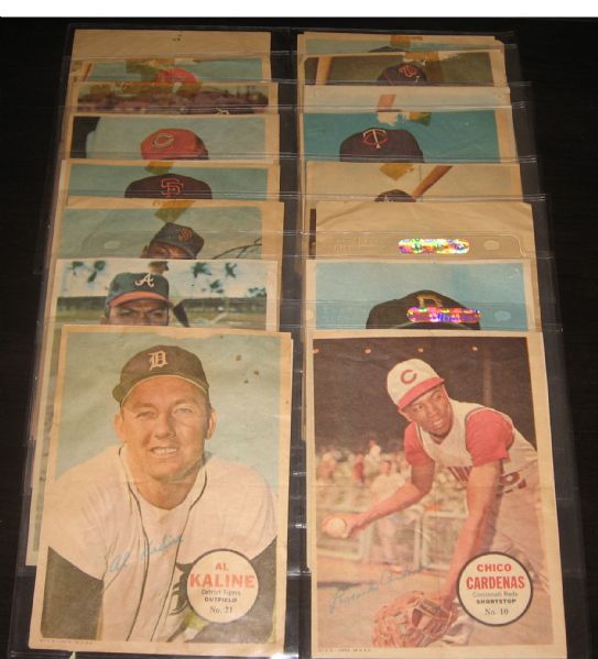 1967 Topps Posters Near set (30/32) plus 9 extras