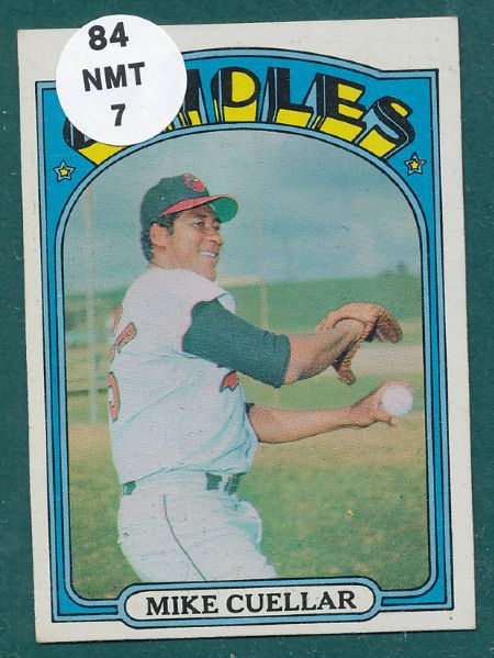 1972 Topps (57) Card Lot W/Cuellar