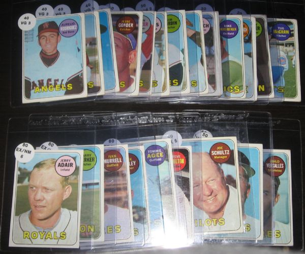 1969 Topps (118) Card Lot W/Radatz & High #s