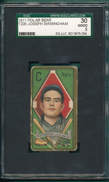 1911 T205 Birmingham Polar Bear Tobacco SGC 30