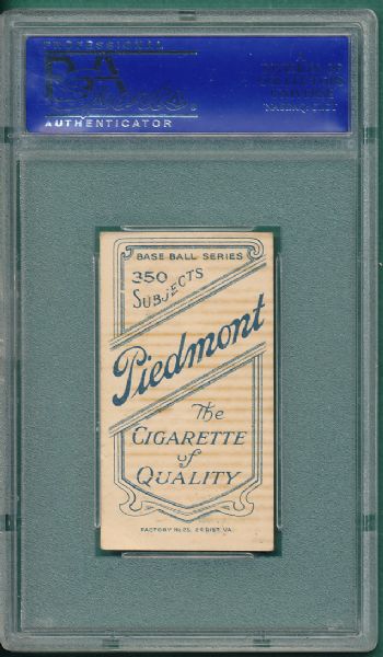 1909-1911 T206 Engle, Piedmont Cigarettes PSA 2 *Presents Much Better*