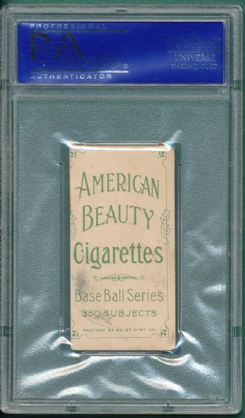 1909-1911 T206 Grimshaw American Beauty Cigarettes PSA 3 (MK)