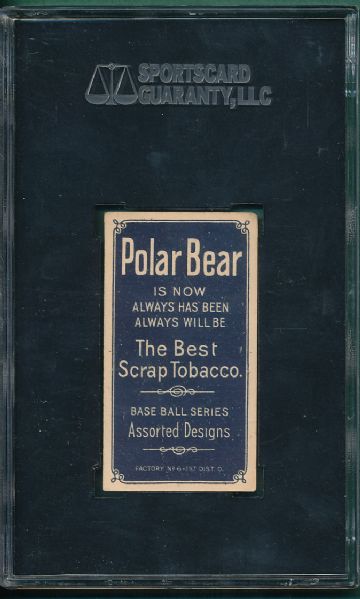 1909-1911 T206 Kleinow, Boston, Polar Bear Tobacco SGC 30