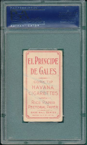 1909-1911 T206 Dineen El Principe De Gales Cigarettes PSA 3 (MK) *Low Pop*