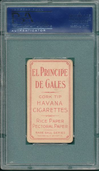 1909-1911 T206 Bresnahan, Batting, El Principe De Gales Cigarettes PSA 3