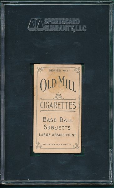 1910 T210 Bensen Old Mill Cigarettes Series 1 SGC 20