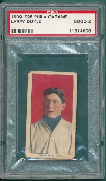 1909 E95 Doyle Philadelphia Caramel Co. PSA 2