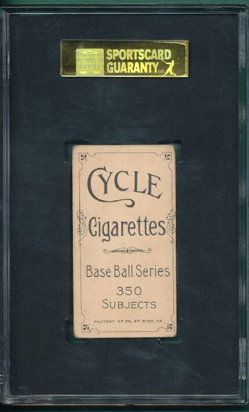 1909-1911 T206 Scott Cycle Cigarettes SGC 40 *Low Pop*