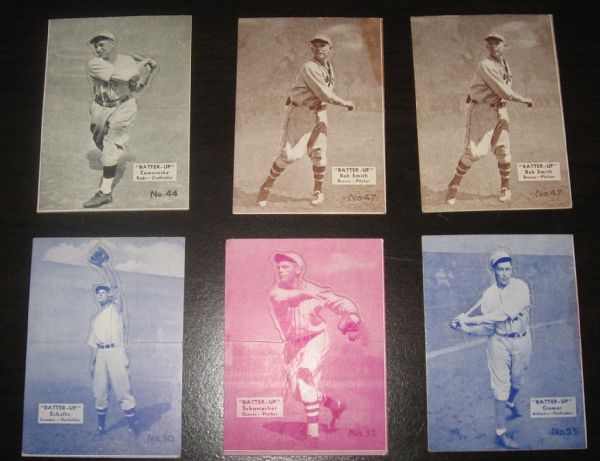 1934-36 Batter-Up Lot Of (12)