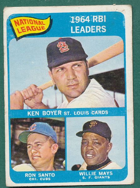 1965 Topps (87) Card Lot W/Spahn