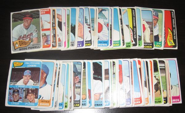 1965 Topps (87) Card Lot W/Spahn