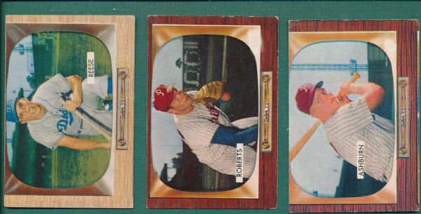 1955 Bowman Lot of (11) W/HOFers