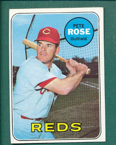 1968-80 Topps HOFer Lot of (11) W/Rose