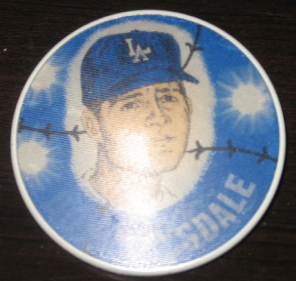 1960s Don Drysdale 3D Pin