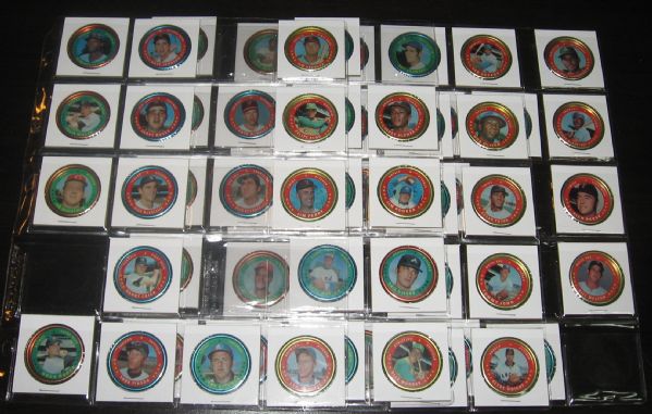 1971 Topps Coins Lot of (108)