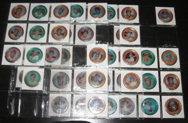 1971 Topps Coins Lot of (108)