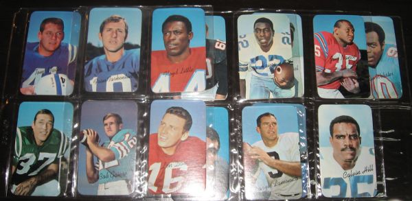 1970 Topps Super FB Near Set 30/35