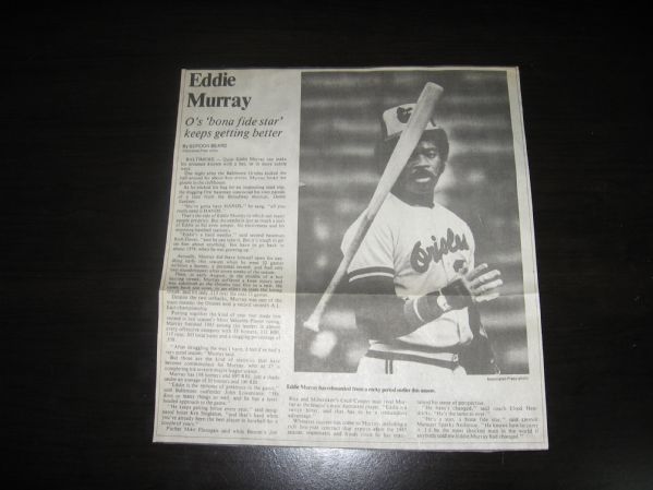 1978-1997 Eddie Murray Collection