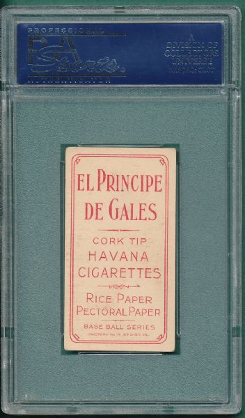 1909-1911 T206 Owen, El Principe De Gales Cigarettes PSA 2 *Low Pop*