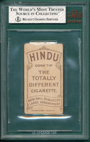 1909-1911 T206 Konetchy, Glove High, Hindu Cigarettes BVG 3