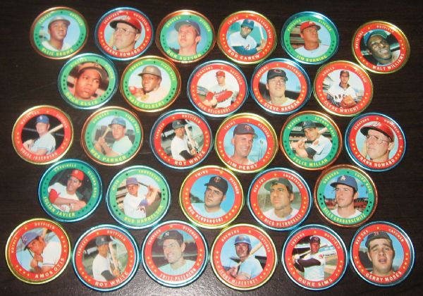 1971 Topps Coins Lot of (29) W/Killebrew