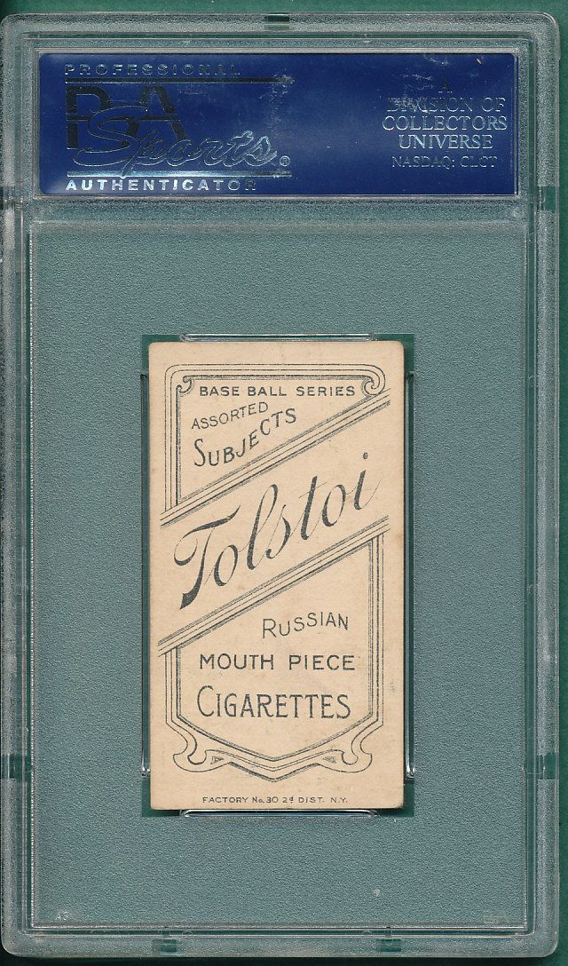 Lot Detail - 1909-1911 T206 Gandil, Tolstoi Cigarettes PSA 3