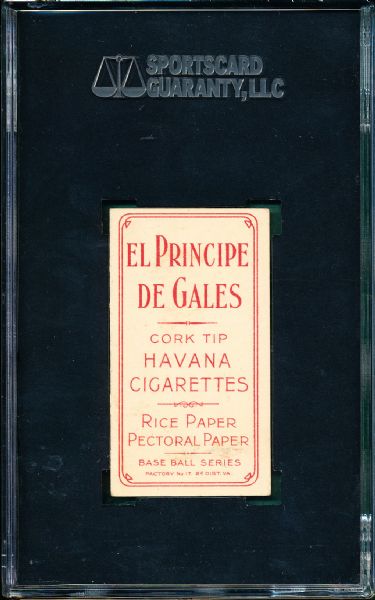 1909-1911 T206 Doyle, with Bat,  El Principe De Gales Cigarettes SGC 45 *Low Pop*