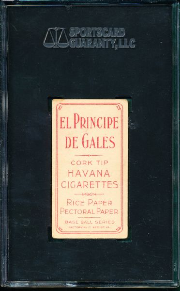 1909-1911 T206 Kling, El Principe De Gales Cigarettes SGC 40  *Low Pop*