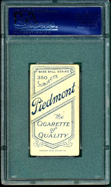 1909-1911 T206 Dessau Piedmont Cigarettes PSA 4