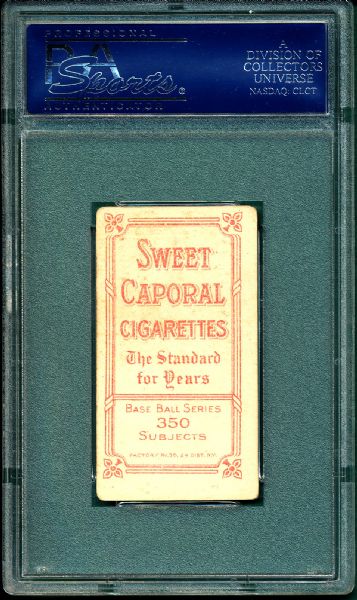 1909-1911 T206 Barger Sweet Caporal Cigarettes PSA 3