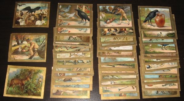 1910's Turkish Trophies Fables Series Lot of (45)