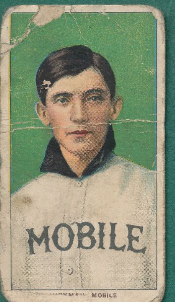 1909-1911 T206 (3) Card Southern Leaguer Lot