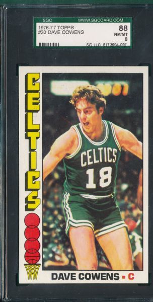 1976-77 Topps BSKT Lot of (31) W/Maravich SGC 88