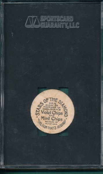 1909-11 Hal Chase Colgans Chip SGC 30
