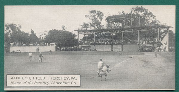 1910s Postcard Athletic Field, Hershey PA