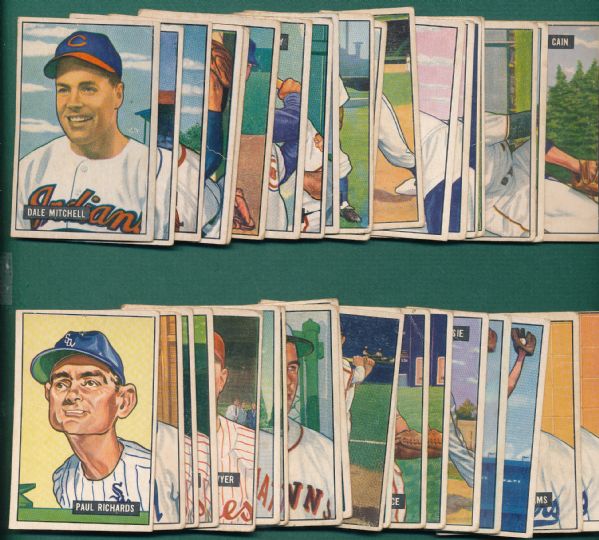 1951 Bowman (47) Card Lot 