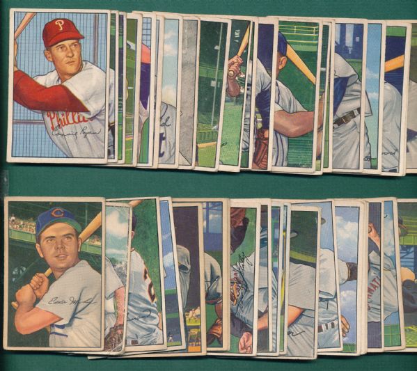 1952 Bowman (64) Card Lot W/Metkovich