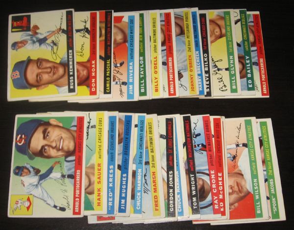 1955 Topps (79) Card Lot W/Grammas